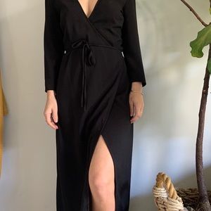 American apparel wrap dress